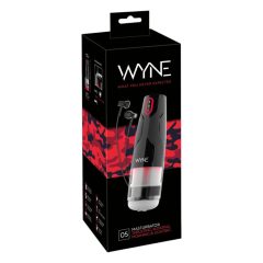 WYNE 05 - punjivi, rotirajući masturbator (crno-bijeli)