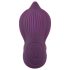Javida RC - bežični, 2-funkcijski klitoralni vibrator (ljubičasti)
