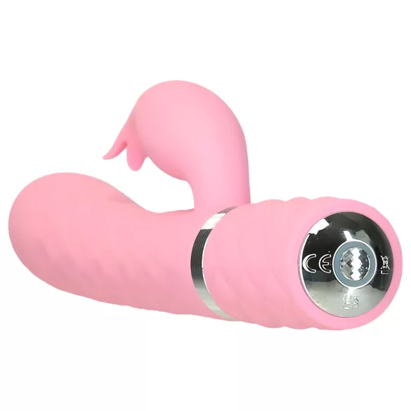 Pillow Talk Lively - akumulatorski vibrator sa stimulatorom klitorisa (ružičasti)