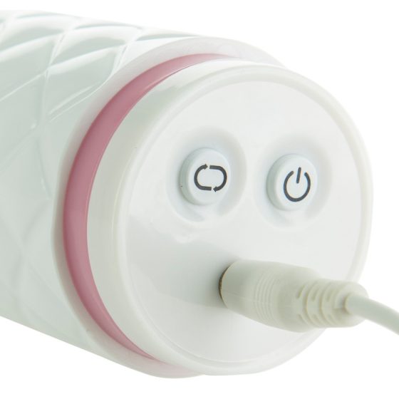 Pillow Talk Feisty - vibrator na baterije, s ljepljivom bazom (roza)