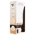 Naked Addiction Thrusting 9 - vibrirajući dildo 23 cm - prirodna boja