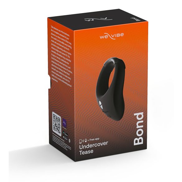 We-Vibe Bond - pametna vibrirajuća crna prsten za penis
