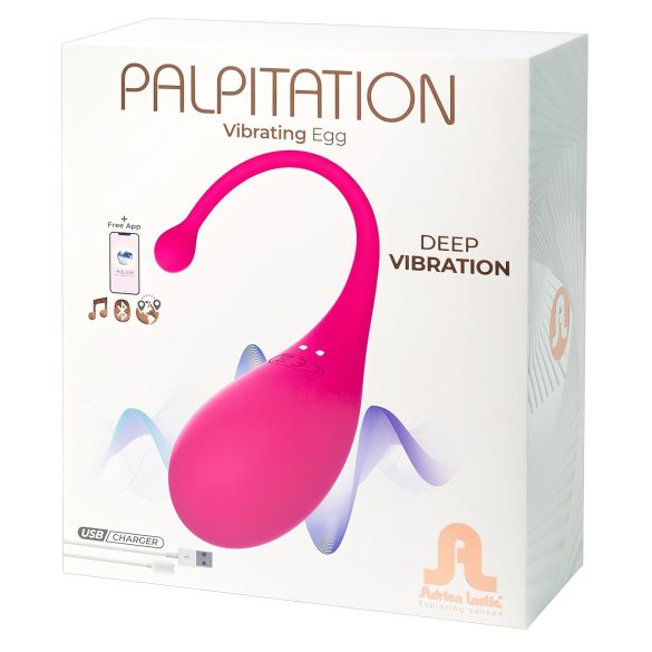 Adrien Lastic Palpitation - pametno vibro jaje (ružičasto)