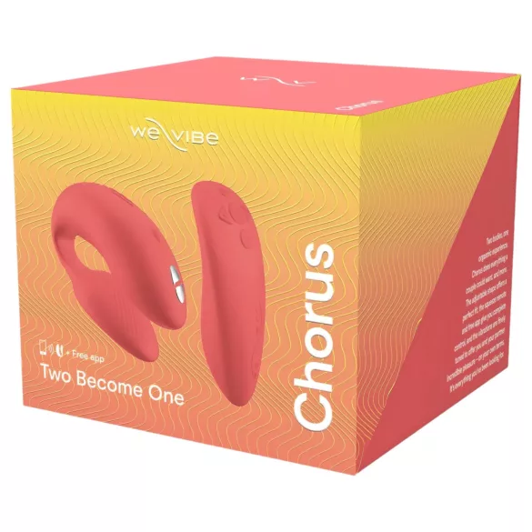We-Vibe Chorus - vibrator za parove s aplikacijom - narančasti