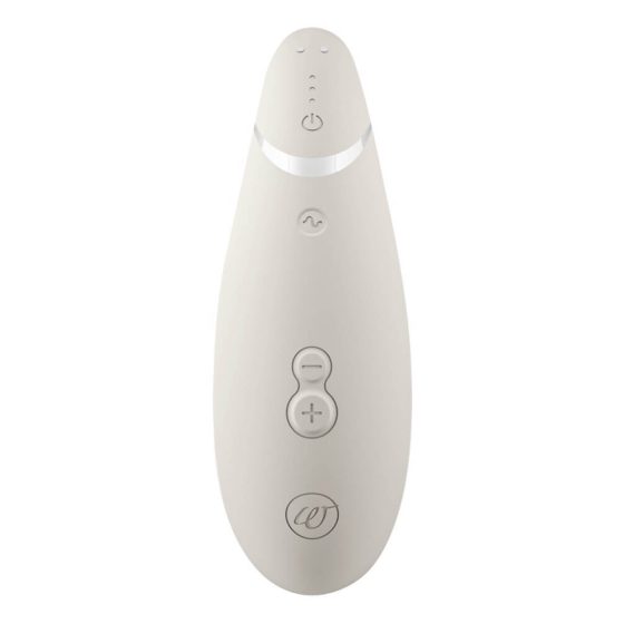 Womanizer Premium 2 - stimulator klitorisa na baterije, zračni val (bijeli)