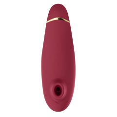   Womanizer Premium 2 - stimulator klitorisa na baterije, zračni valovi (crveni)