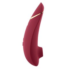   Womanizer Premium 2 - stimulator klitorisa na baterije, zračni valovi (crveni)
