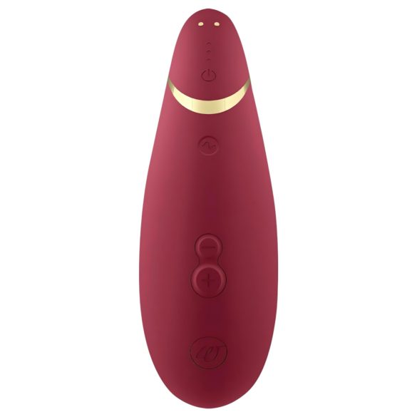 Womanizer Premium 2 - stimulator klitorisa s valovima zraka - crvena