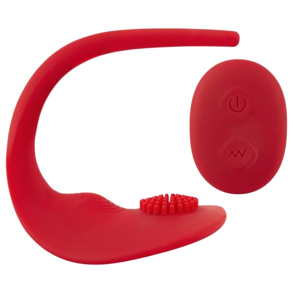 SMILE Slim Panty - bežični klitoralni vibrator s punjivom baterijom (crveni)
