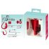 SMILE Slim Panty - bežični klitoralni vibrator s punjivom baterijom (crveni)