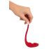 SMILE Slim Panty - bežični klitoralni vibrator s punjivom baterijom (crveni)