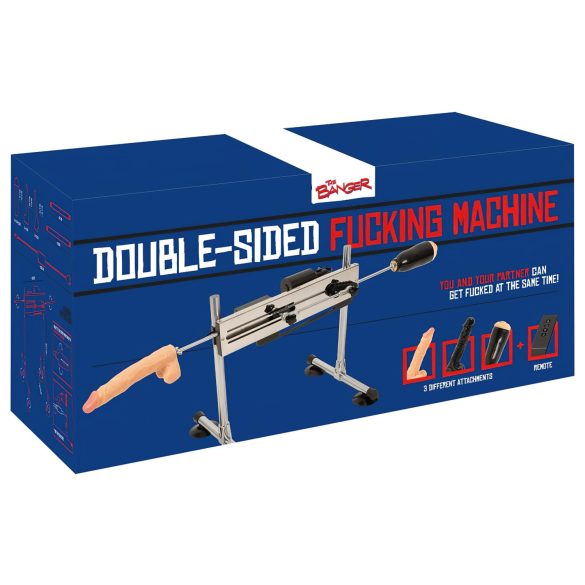 The Banger Sex stroj - dupla ekstaza s 2 dilda i umjetnom vaginom