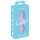 Mini Cuties 3 - punjivi, vodootporni spiralni vibrator (ljubičasti)