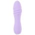 Mini Cuties 3 - punjivi, vodootporni spiralni vibrator (ljubičasti)
