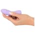 Mini Cuties 3 - punjivi, vodootporni spiralni vibrator (ljubičasti)
