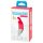 Happyrabbit Knicker - punjivi klitoralni vibrator (crveni)