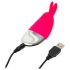 Happyrabbit Knicker - punjivi klitoralni vibrator (crveni)