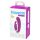 Happyrabbit Mini G - punjivi G-točka vibrator s dodacima za klitoris (ljubičasti)