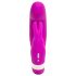 Happyrabbit Mini G - punjivi G-točka vibrator s dodacima za klitoris (ljubičasti)