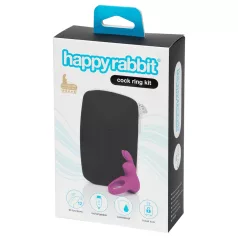   Happyrabbit - vibrirajući prsten za penis s kutijom za spremanje