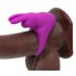 Happyrabbit Cock Kit - vibracijski prsten s pohranom (ljubičasti)
