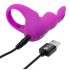 Happyrabbit Cock Kit - vibracijski prsten s pohranom (ljubičasti)