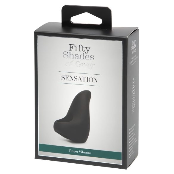 Fifty Shades of Grey Sensation prstni vibrator (crni)