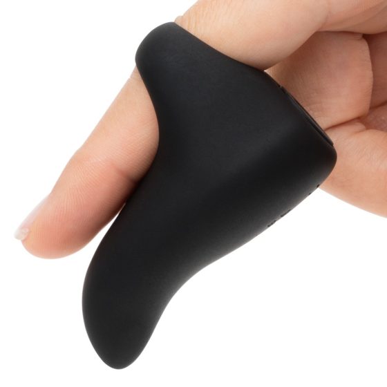Pedeset nijansi sive - punjivi vibrator za prste Sensation Finger (crni)