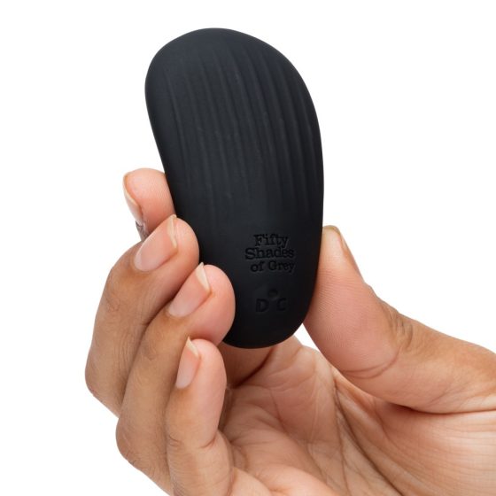 Pedeset nijansi sive - punjivi vibrator za klitoris Sensation (crni)