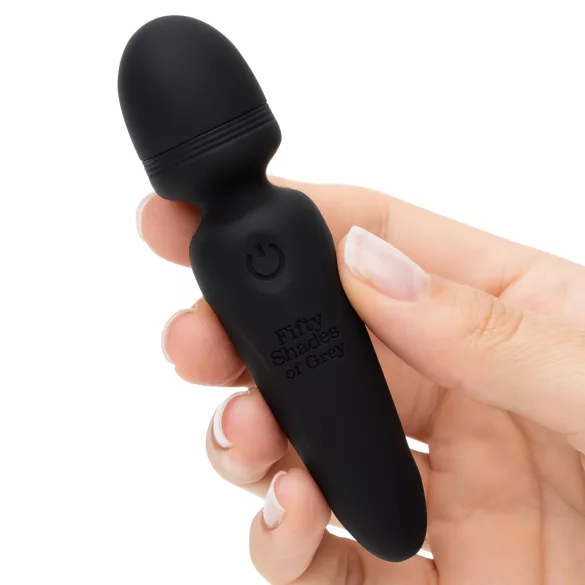 Fifty Shades of Grey - mini masažer wand - crna