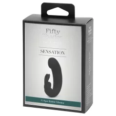  Fifty Shades of Grey - vibrator za stimulaciju klitorisa s ručkom - crni
