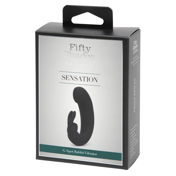 Sensation crni vibrator s klitoralnom ručkom - Pedeset nijansi sive