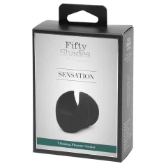 Fifty Shades of Grey - Vibrator za glavić penisa - crni