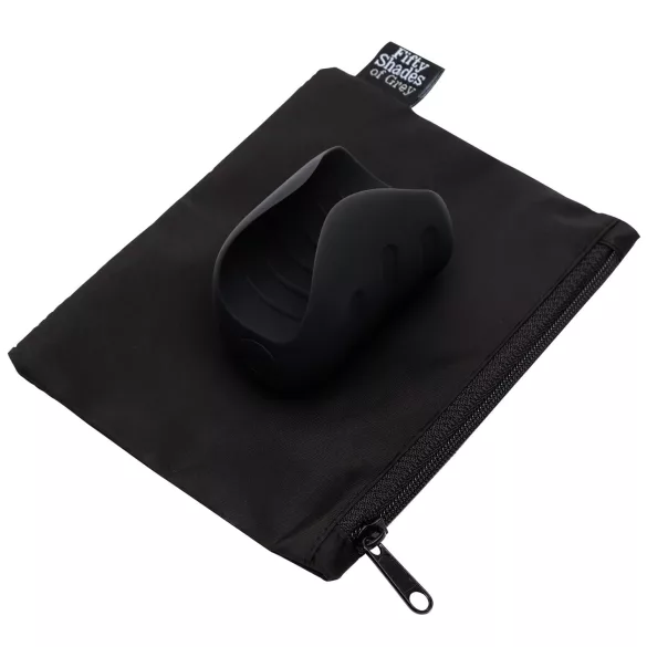Fifty Shades of Grey - Vibrator za glavić penisa - crni