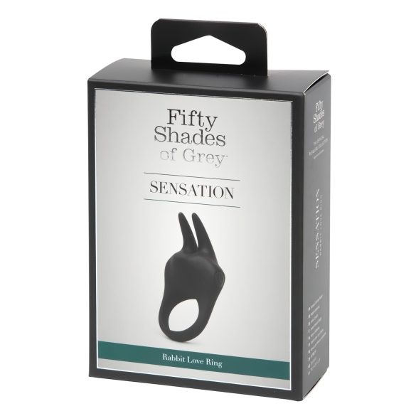 Pedeset nijansi sive - crni prsten za penis s klitoris stimulatorom