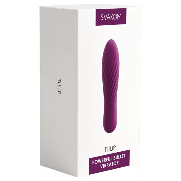 Svakom Tulip - mini vibrator na punjenje - ljubičasti
