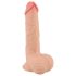 Nature Skin dildo s kožnim izgledom - 19 cm (natur)