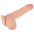 Nature Skin dildo s kožnim izgledom - 19 cm (natur)