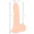 Nature Skin dildo s kožnim izgledom - 19 cm (natur)