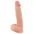 Natute Skin - realistični dildo s kožom - 25 cm - natur