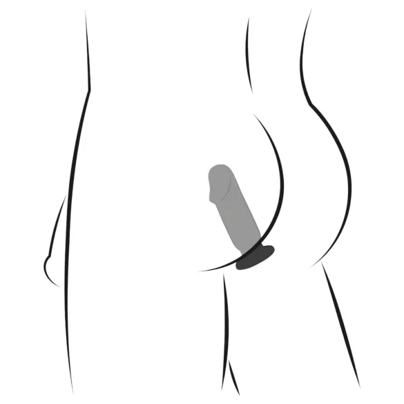 Anos - set analnih čepova - 3 dijela - crni