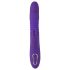 SMILE Triple - trostruki vibrator s akumulatorom i rotacijom (ljubičasti)