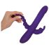SMILE Triple - trostruki vibrator s akumulatorom i rotacijom (ljubičasti)
