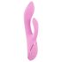 SMILE Nodding - punjivi vibrator s klitoralnim nastavkom (rozi)