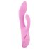 SMILE Nodding - punjivi vibrator s klitoralnim nastavkom (rozi)