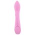 SMILE Nodding - punjivi vibrator s klitoralnim nastavkom (rozi)