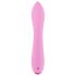 SMILE Nodding - punjivi vibrator s klitoralnim nastavkom (rozi)