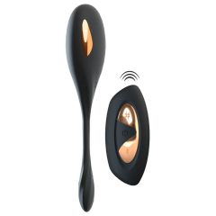 XOUXOU - radio, električno vibrirajuće jaje (crno)