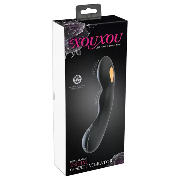 XOUXOU - vibrator za G-točku - vodootporan, punjivi - crni