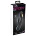 XOUXOU - bežični elektro vibrator s klitoralnom stimulacijom (crni)